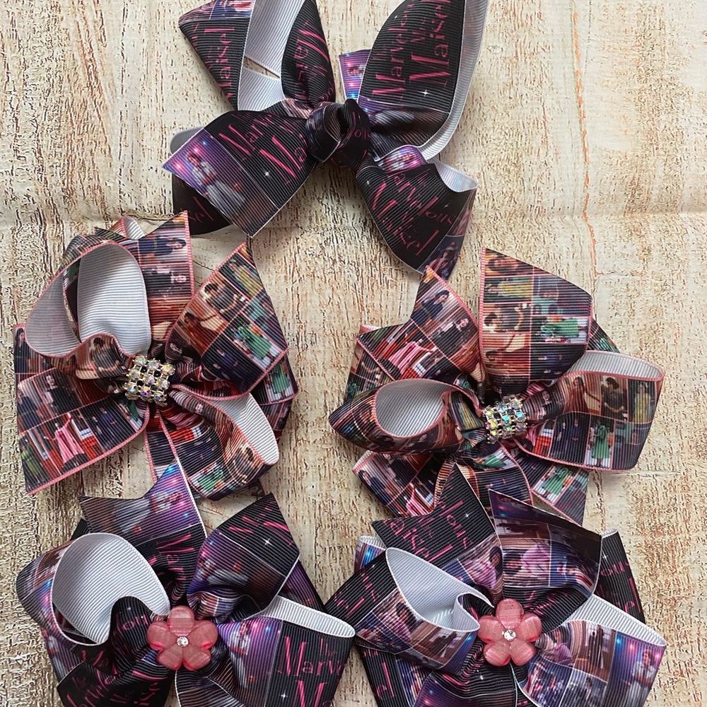 5 piece marvelous mrs.maisel bow set
